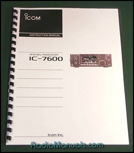 Icom IC-7600 Instruction Manual - Click Image to Close